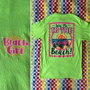 Beach Girl Graphic Tee Size Small